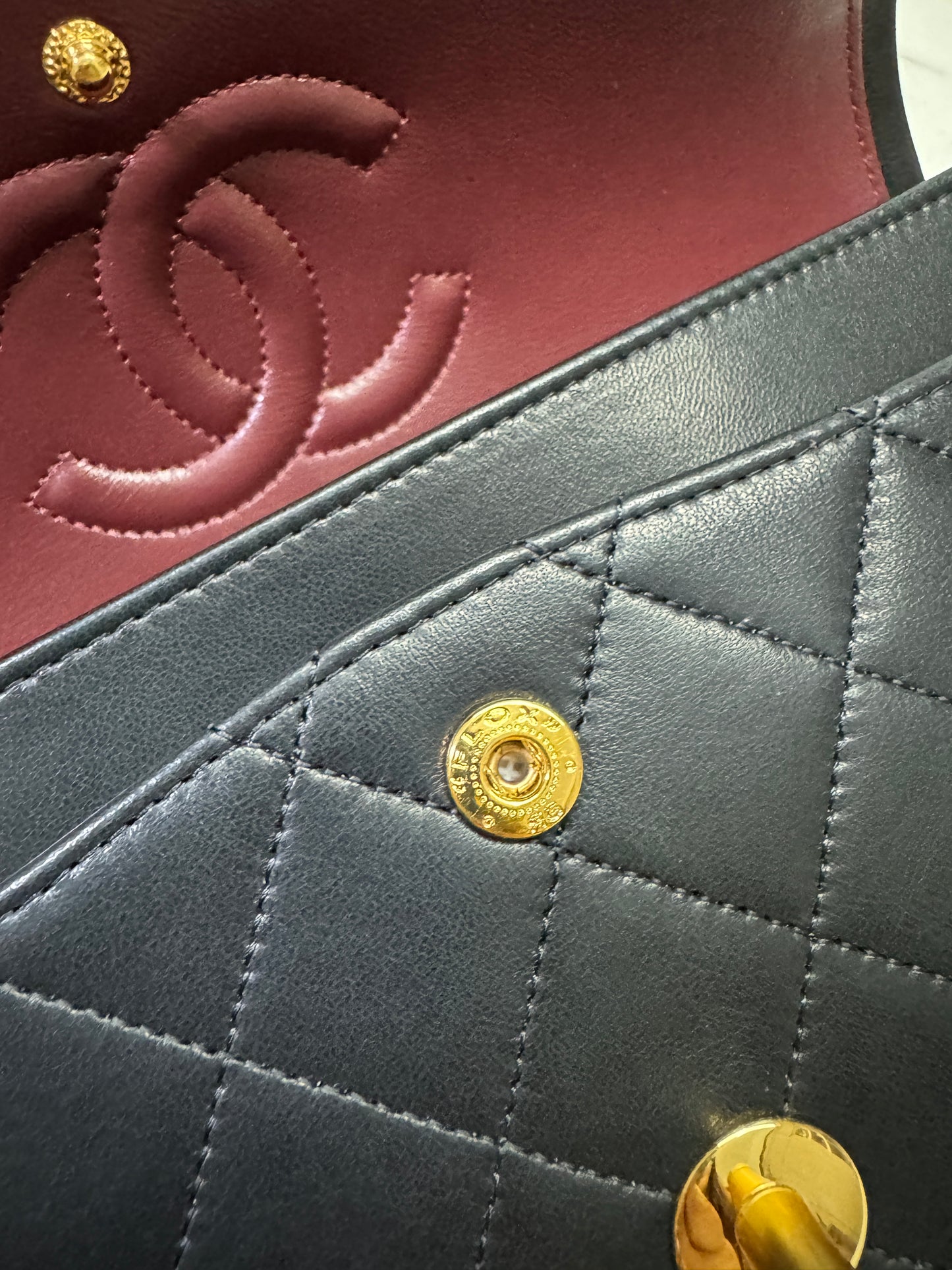 CHANEL Vintage CF23 羊皮 中古款 Lambskin