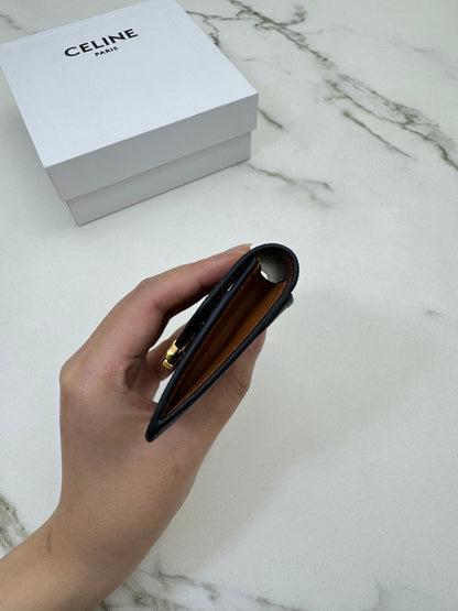 CELINE Triomphe 老花帆布 Cardholder