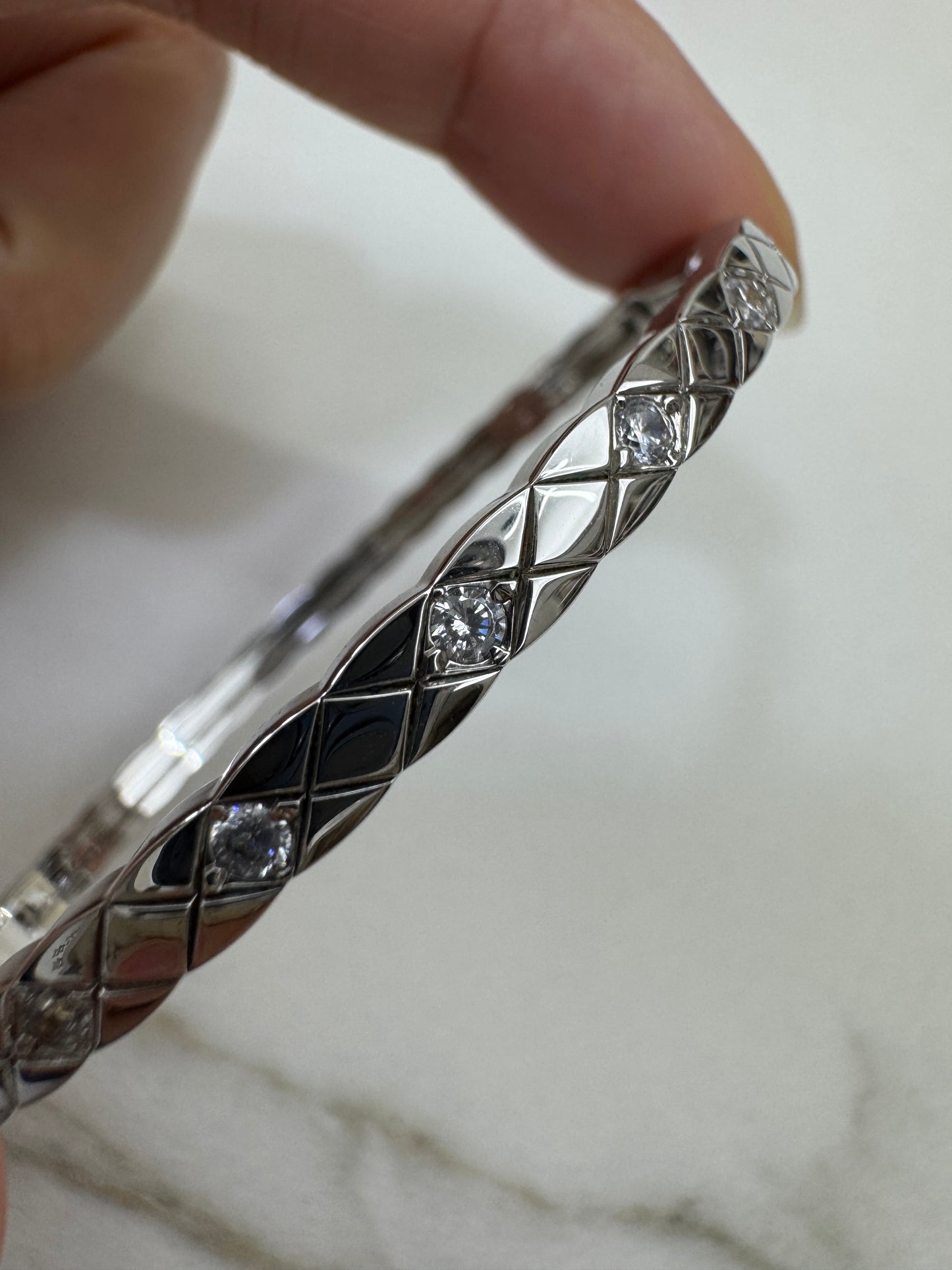 CHANEL Coco Crush Bracelets White Gold