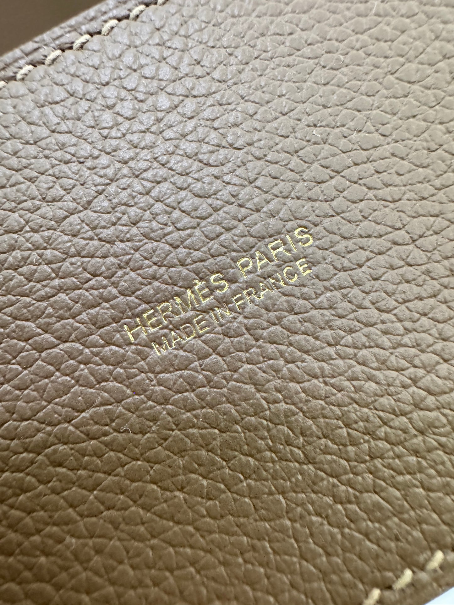 HERMES Kelly Danse 馬爾法米金扣 Evercolor 8Q GHW