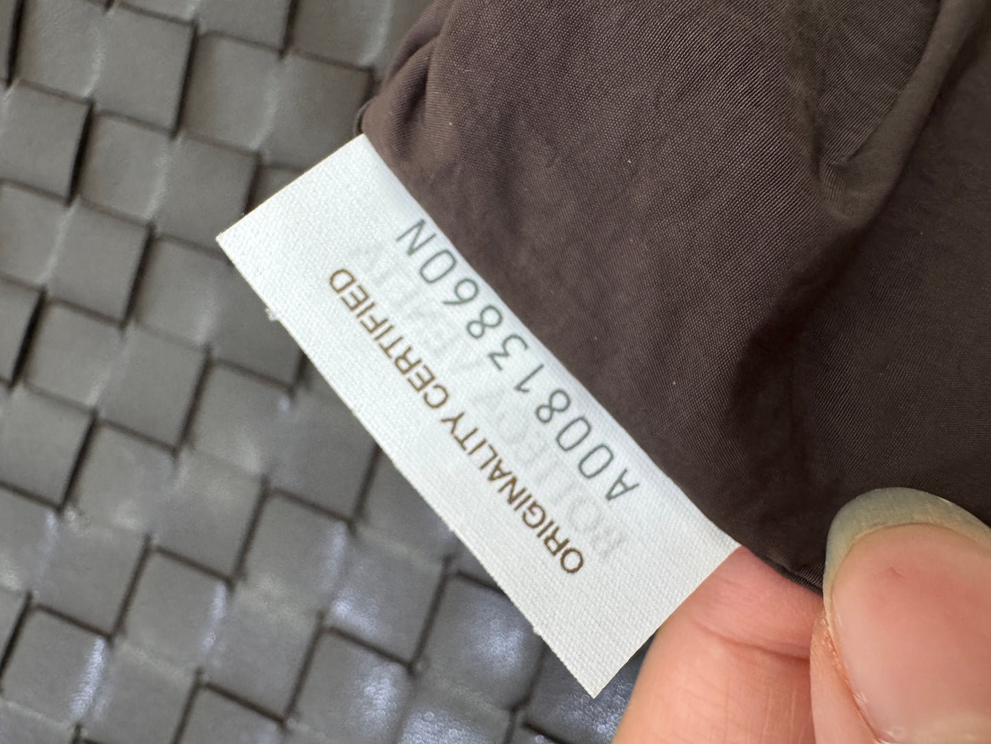 BV Dustbag Medium Fondant