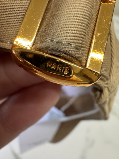 CELINE 凱旋門鴨舌帽 卡其色