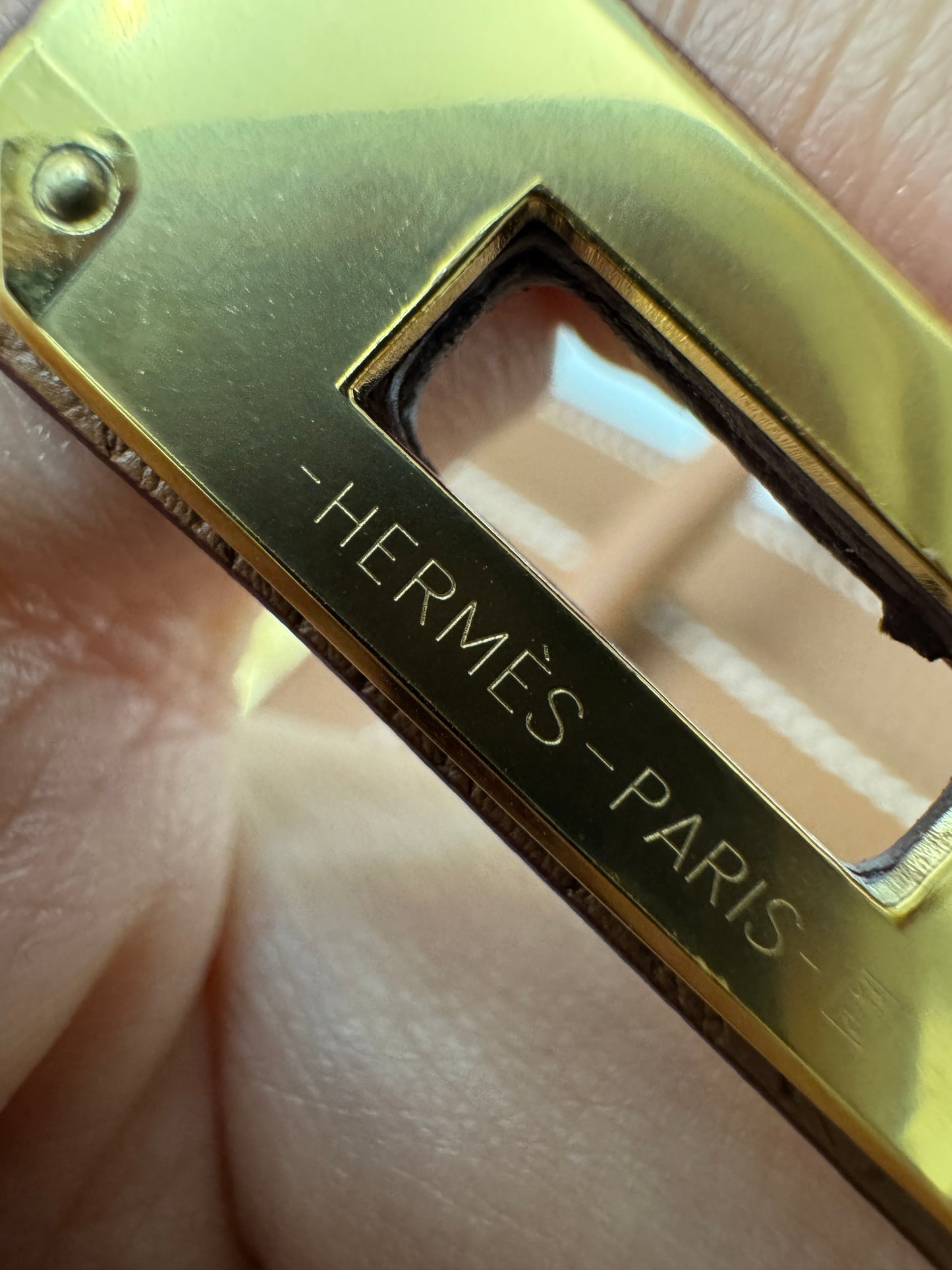 HERMES Birkin 25 金棕色金扣 Togo Gold GHW