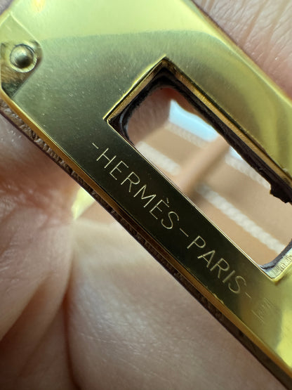 HERMES Birkin 25 金棕色金扣 Togo Gold GHW