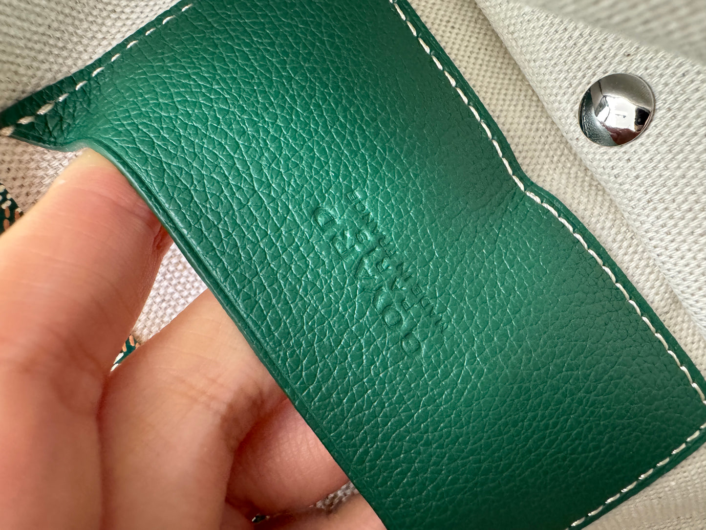 GOYARD Plumet 綠色
