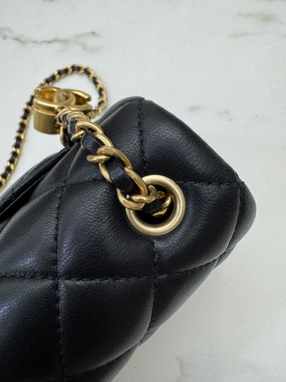 CHANEL 25B調節扣 Mini CF20 羊皮