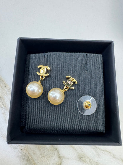 CHANEL 26B 珍珠耳環