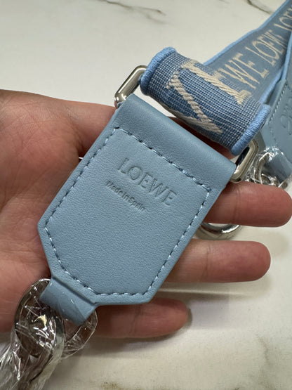 LOEWE Puzzle Small 天藍色