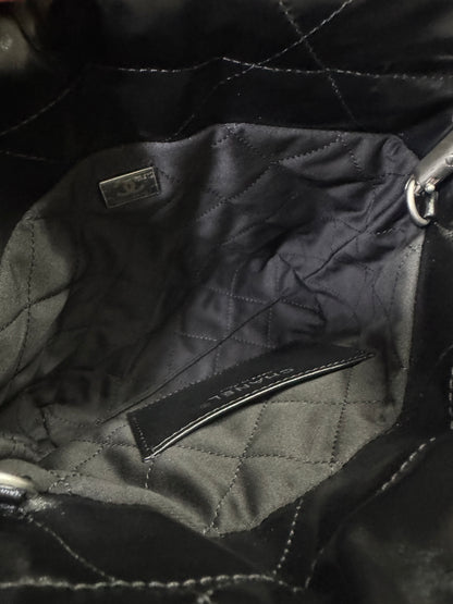 CHANEL 22 Bag Mini 黑銀