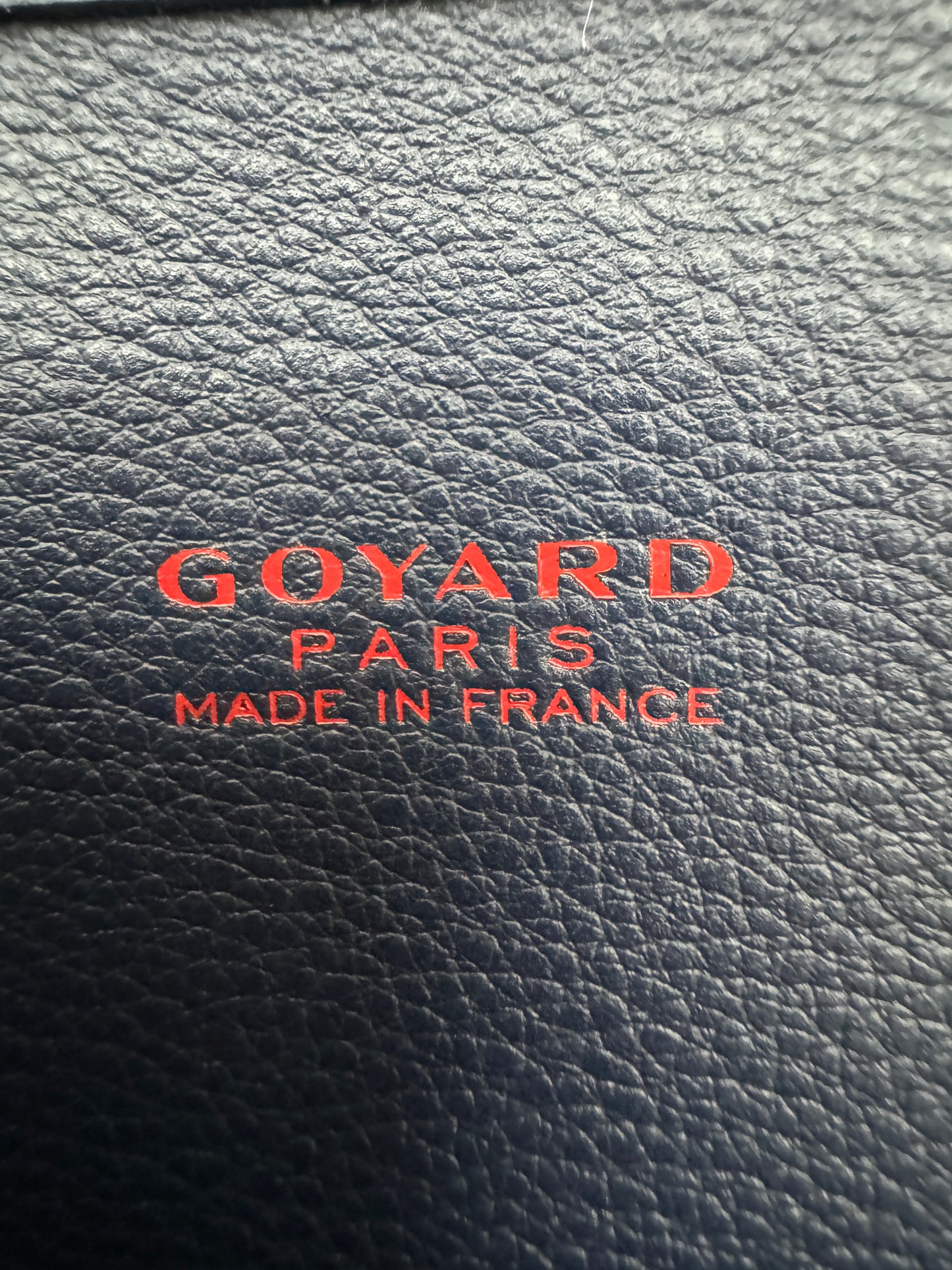 GOYARD Mini Anjour Tote 海軍藍【另配包夾】
