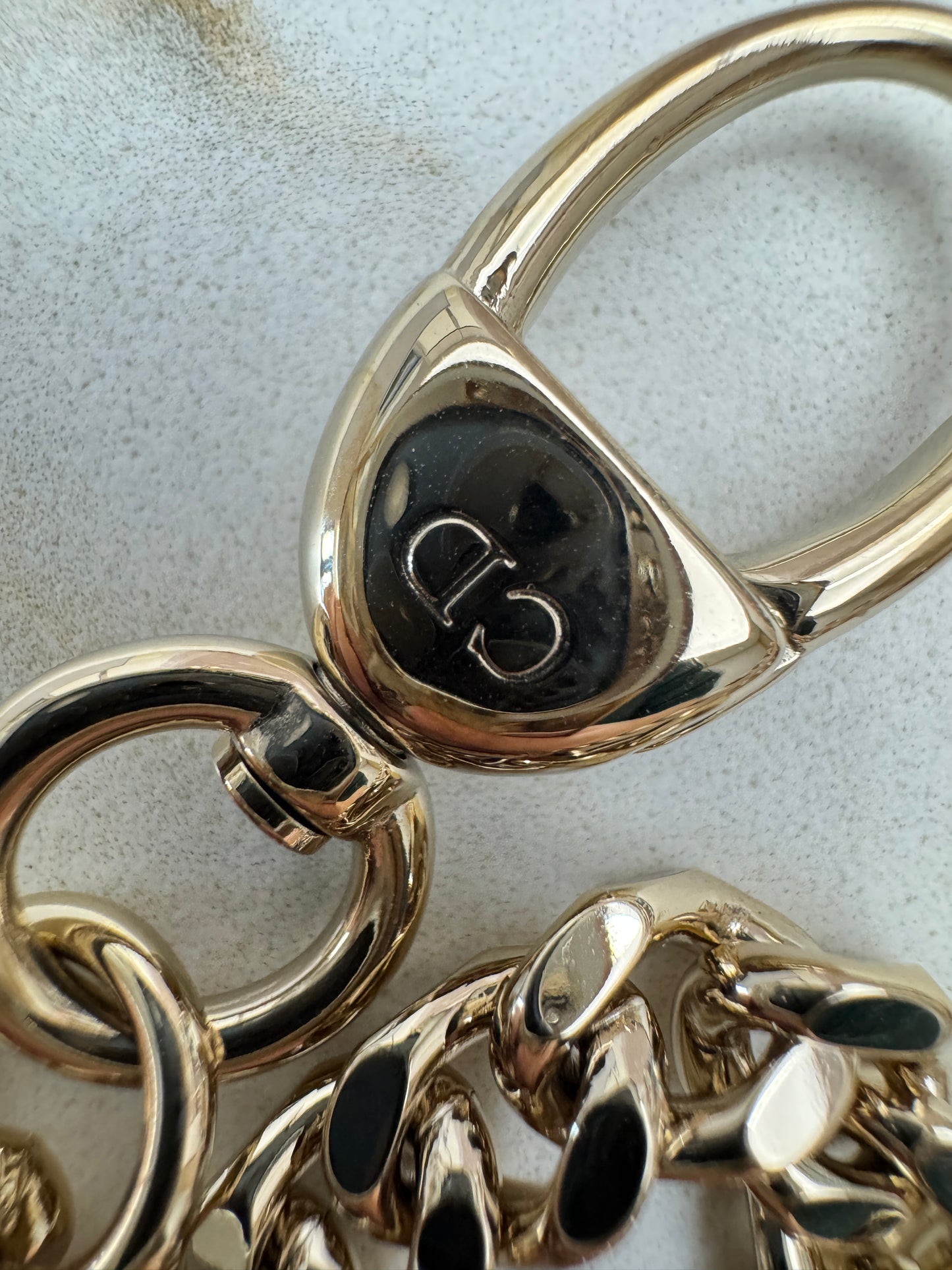 DIOR Mini Lady Dior 羊皮三格 淡粉色