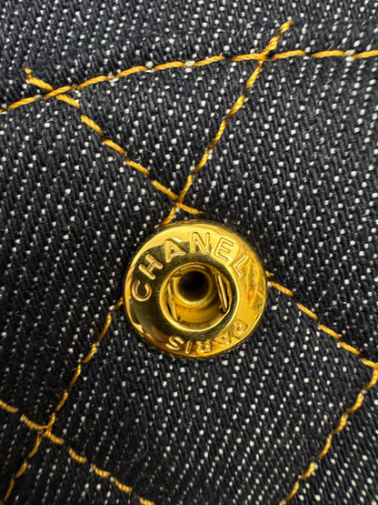 CHANEL 26P深藍牛仔 CF25 Medium