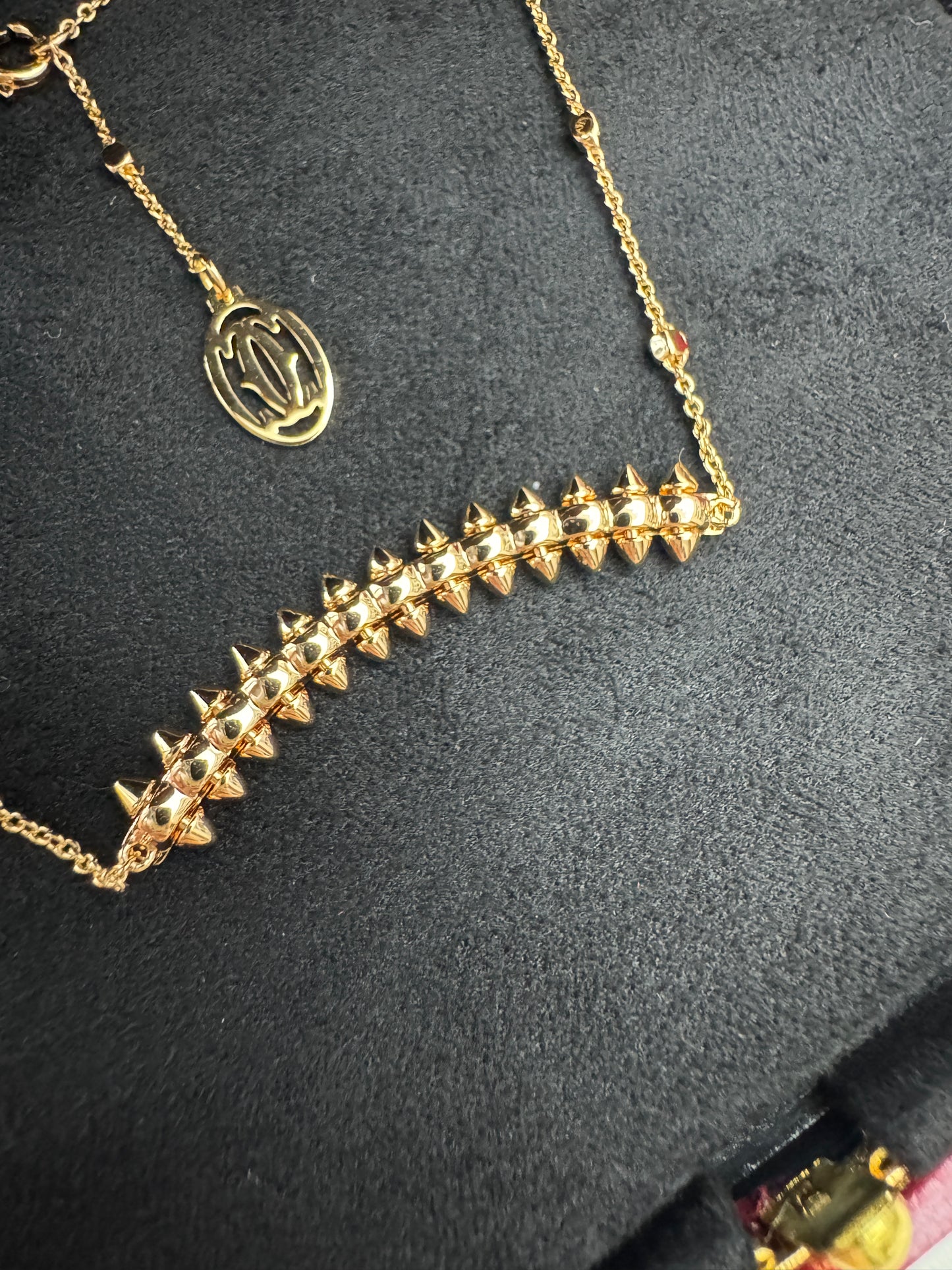 CARTIER Clash de Cartier Necklace Rose Gold