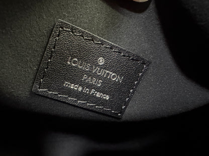 LV Side Trunk MM 黑色皮款