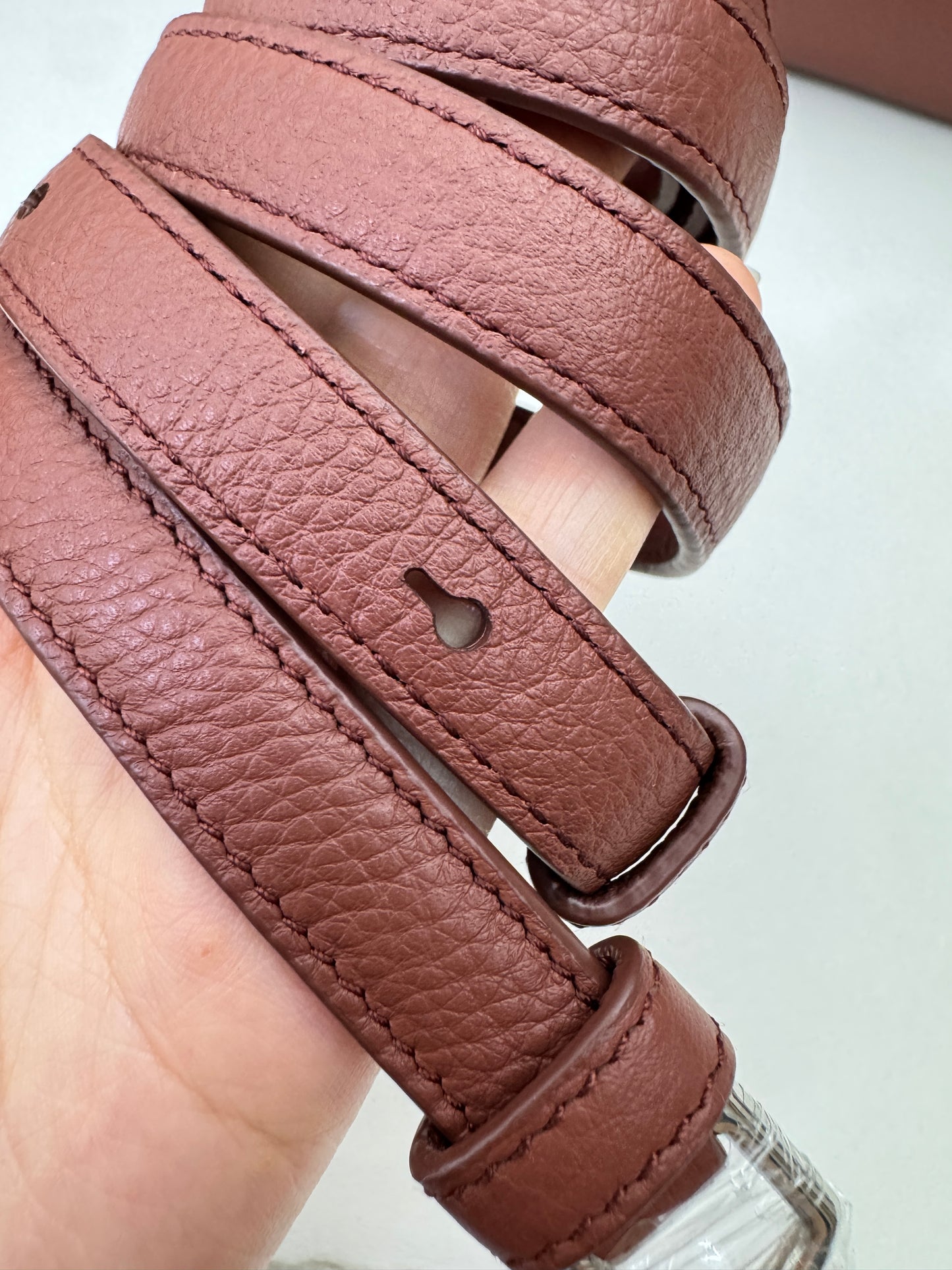 LORO PIANA Extra Pocket 27 Kummel