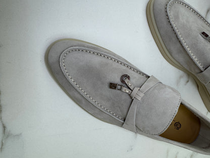 LORO PIANA Summer Walk Loafer 珍珠灰