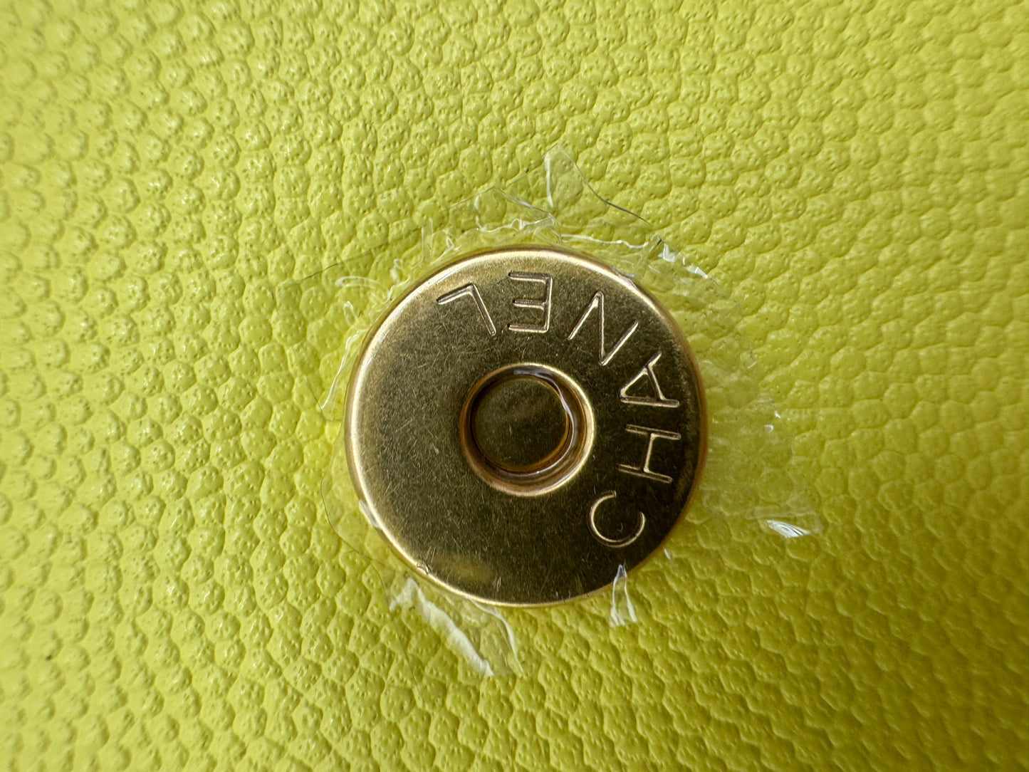 CHANEL Mini Preppy Coco 黃色