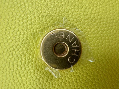 CHANEL Mini Preppy Coco 黃色