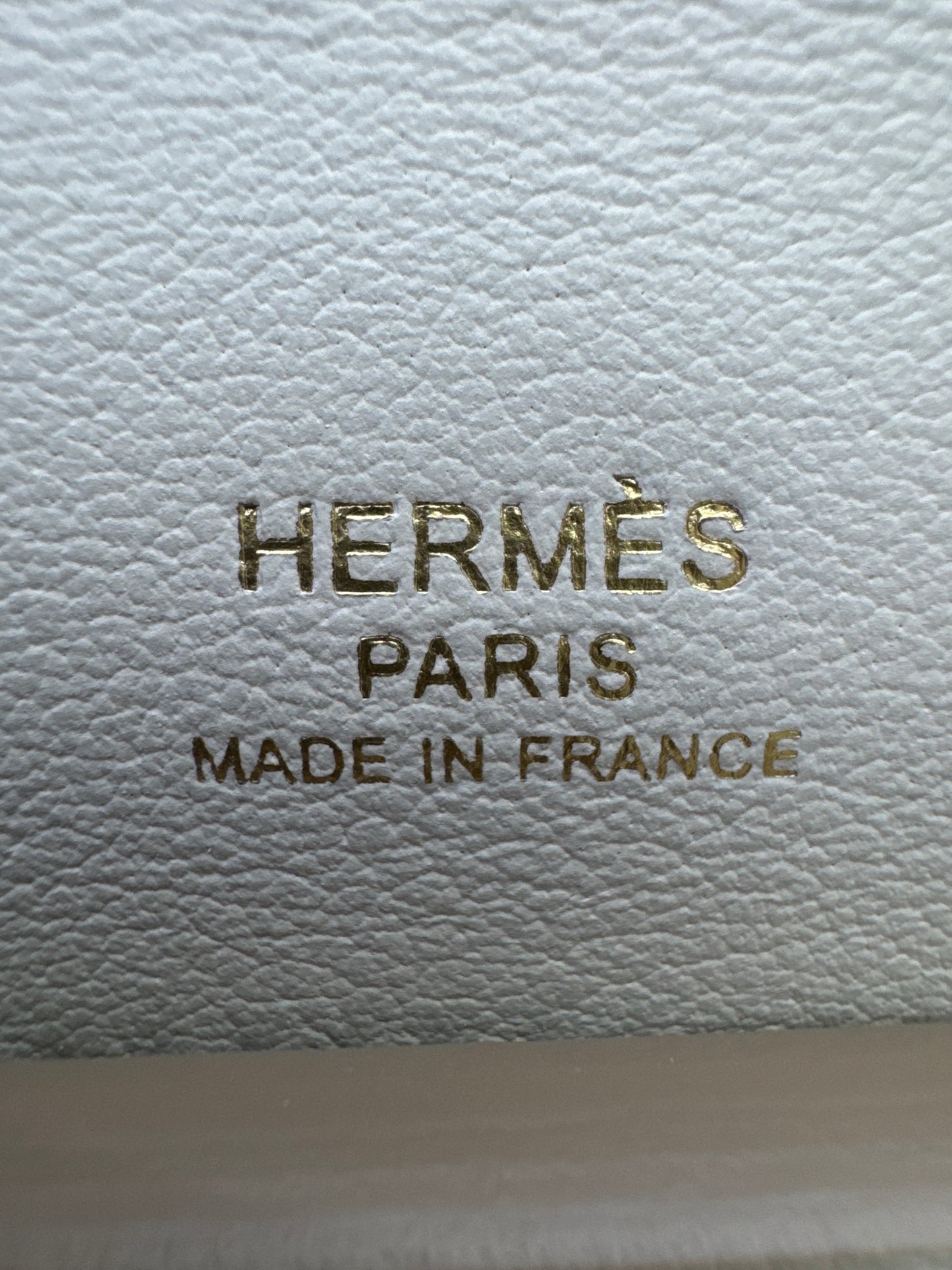 HERMES Mini 2424 冰川白金扣 Evercolor
