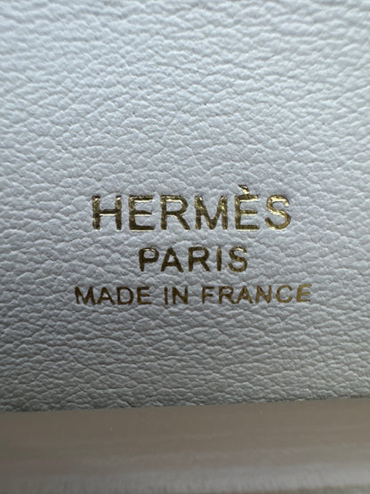 HERMES Mini 2424 冰川白金扣 Evercolor