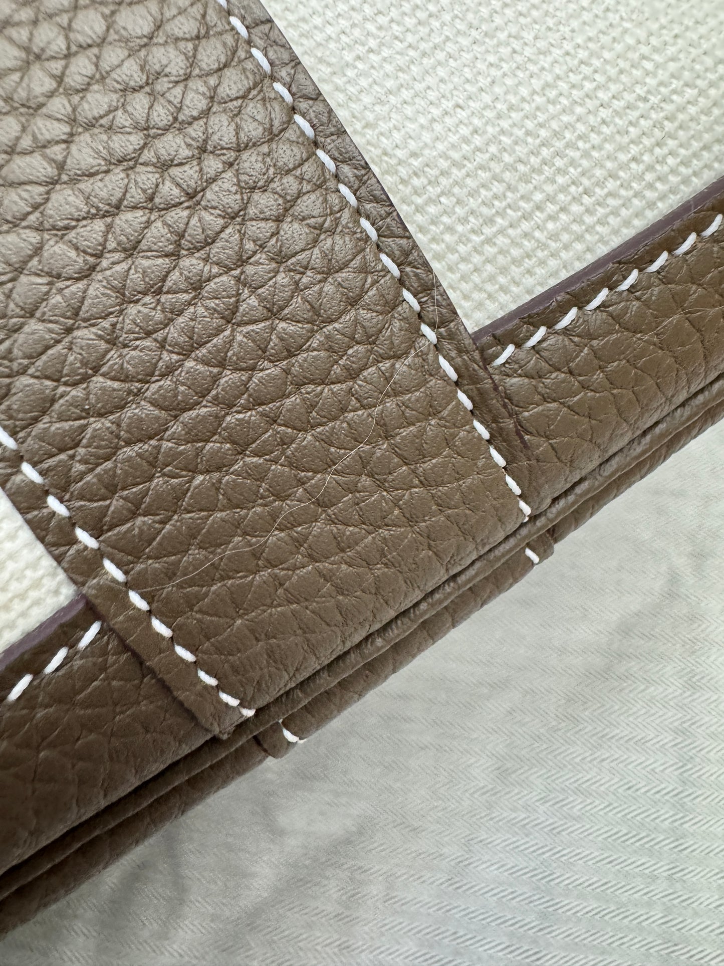 HERMES Garden Party 36 大象灰Negonda拼帆布