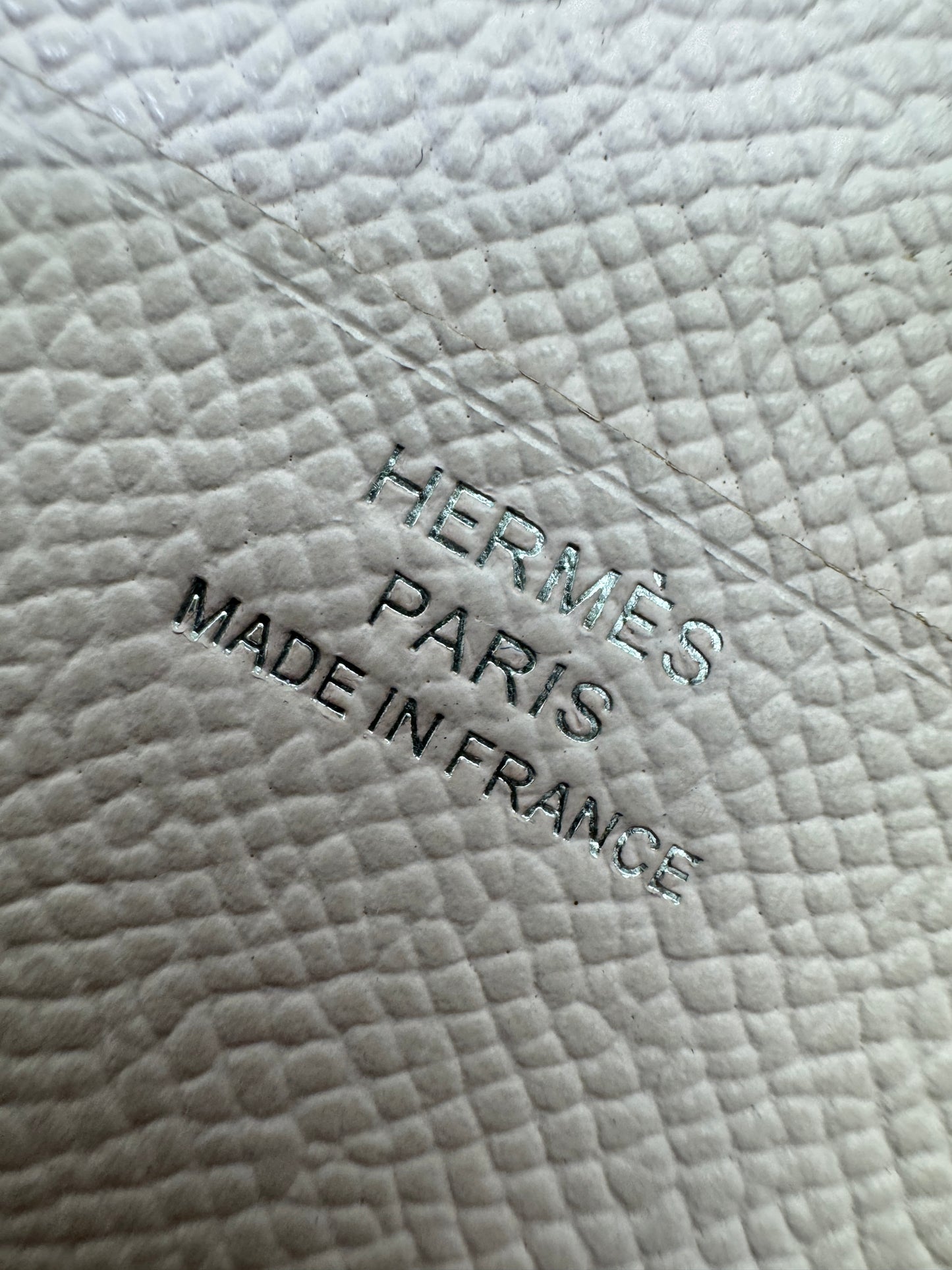 HERMES Bearn Wallet 三摺錢包 夢幻紫銀扣 Epsom Mauve Pale PHW