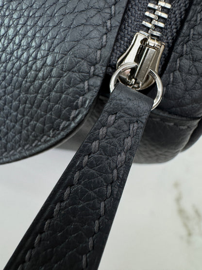 HERMES Lindy 26 石板灰銀扣 85 Ardoise TC PHW