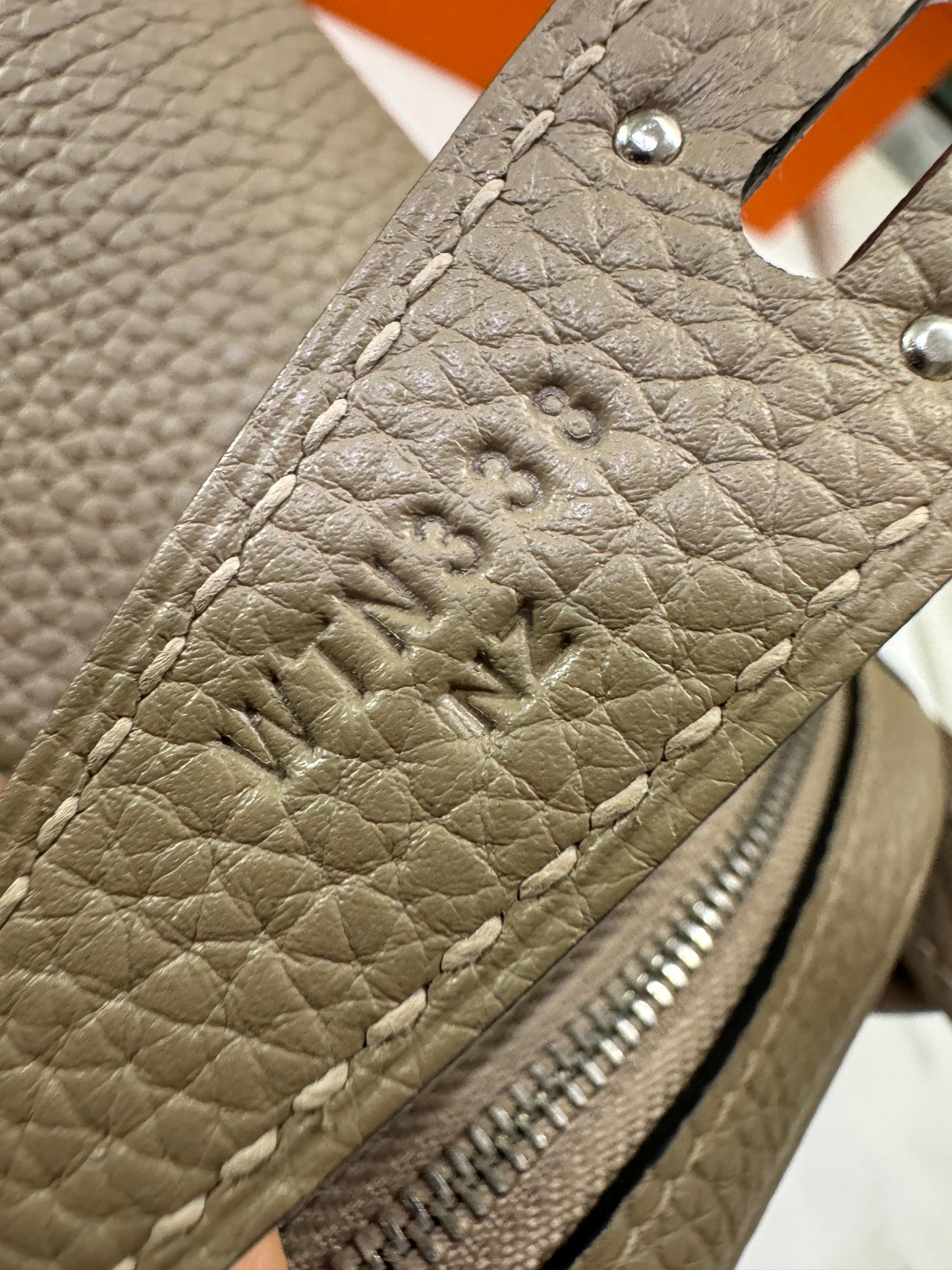 HERMES Lindy26 馬爾法米 銀扣 TC