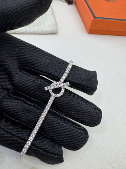 HERMES Finesse Bracelets 滿鑽