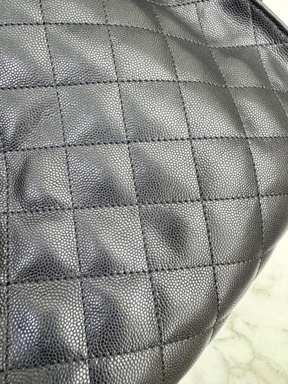 CHANEL 25Bag Medium 黑色荔枝皮