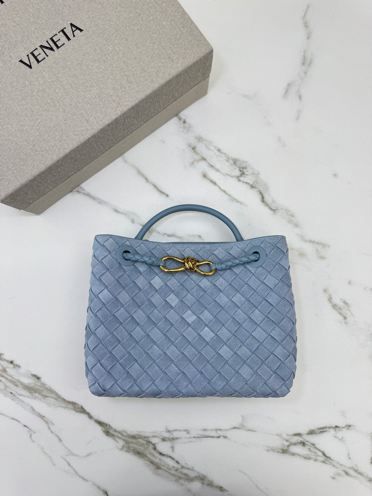 BV Andiamo Small 礦物藍 Mineral