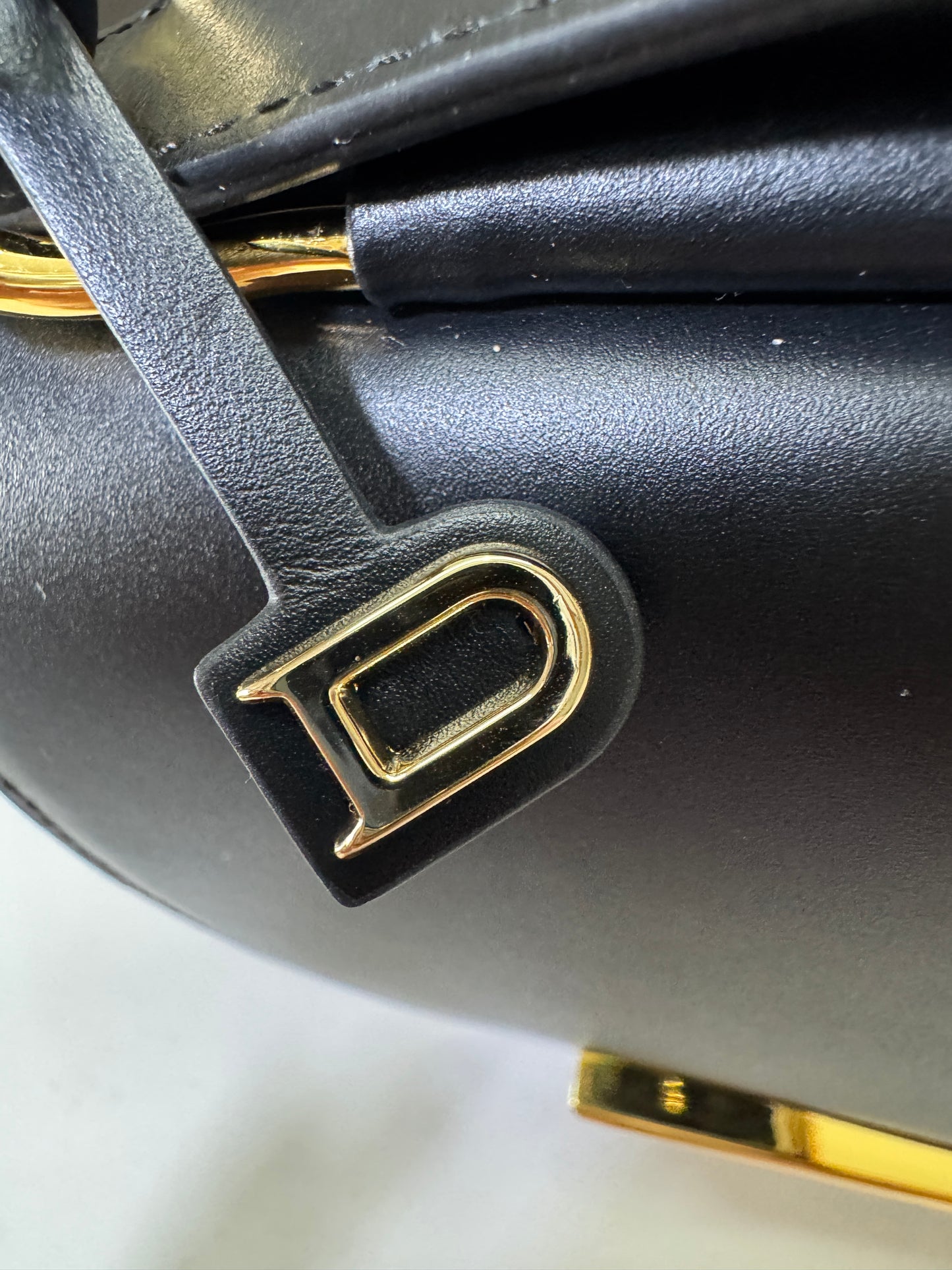 DELVAUX Lingot Shinny Calfskin