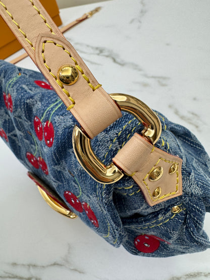 LV X TM Sunset Cherry Denim