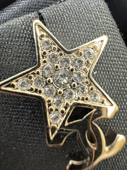 CHANEL 23B 星星耳環