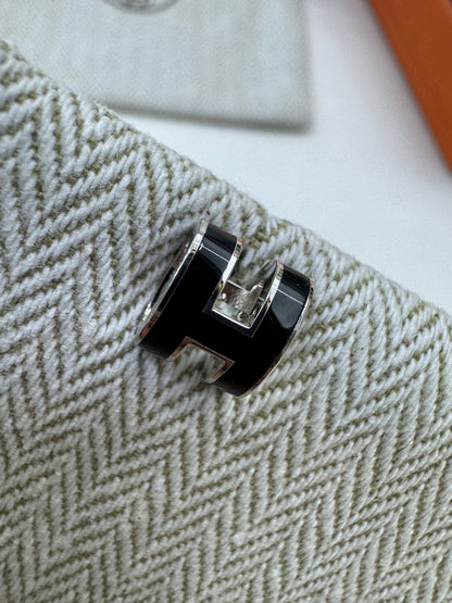 HERMES Mini Pop H 黑銀