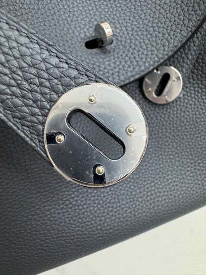 HERMES Lindy 30 石墨灰銀扣 TC 88 Graphite PHW