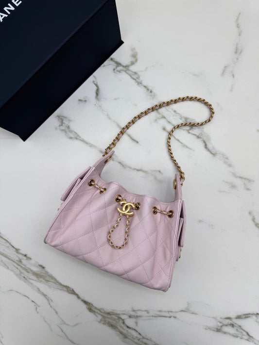 CHANEL Mini 25Bag 26C 淺粉