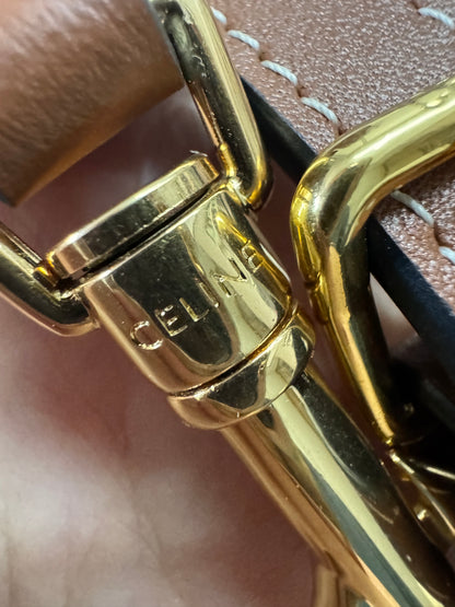 CELINE Triomphe Boston 棕色