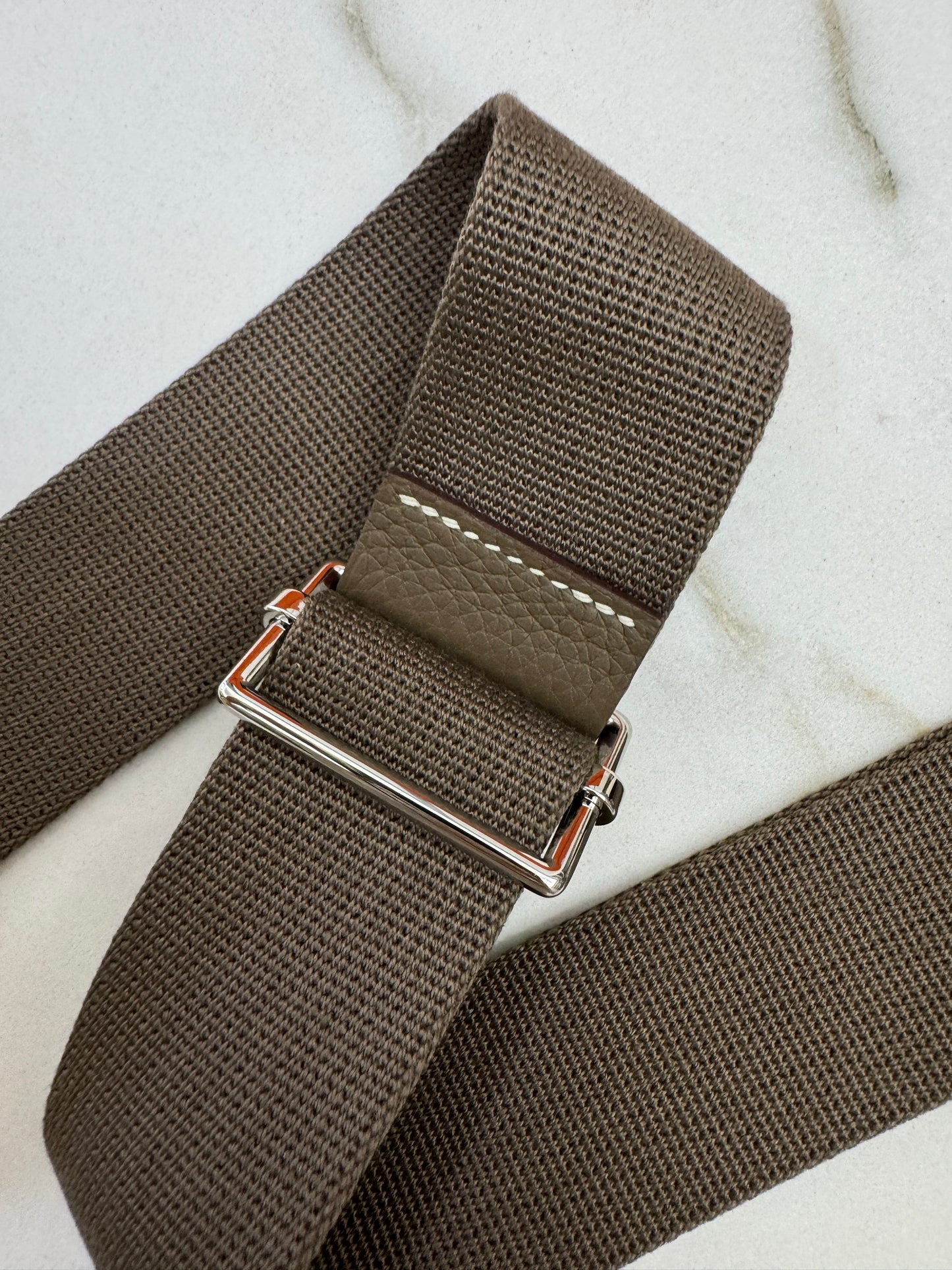 HERMES Evelyne 23 大象灰銀扣 Etoupe TC PHW