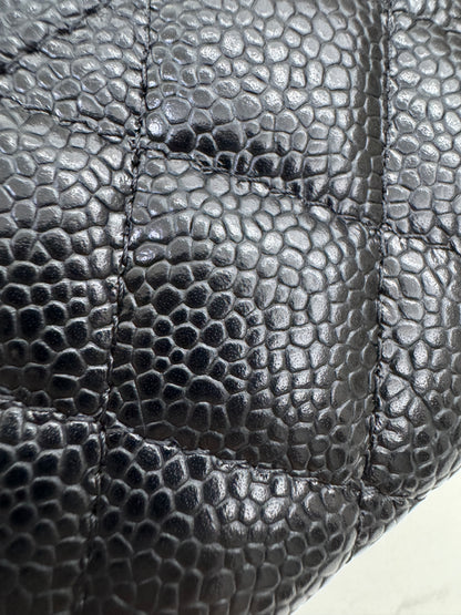 CHANEL CF Cardholder 黑銀牛