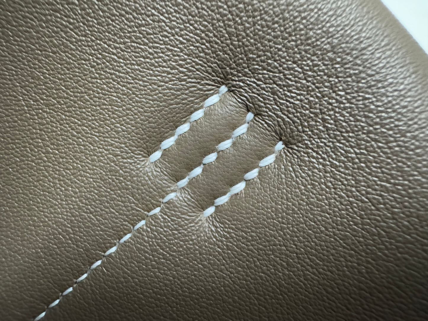 HERMES Halzan 25 大象灰金扣