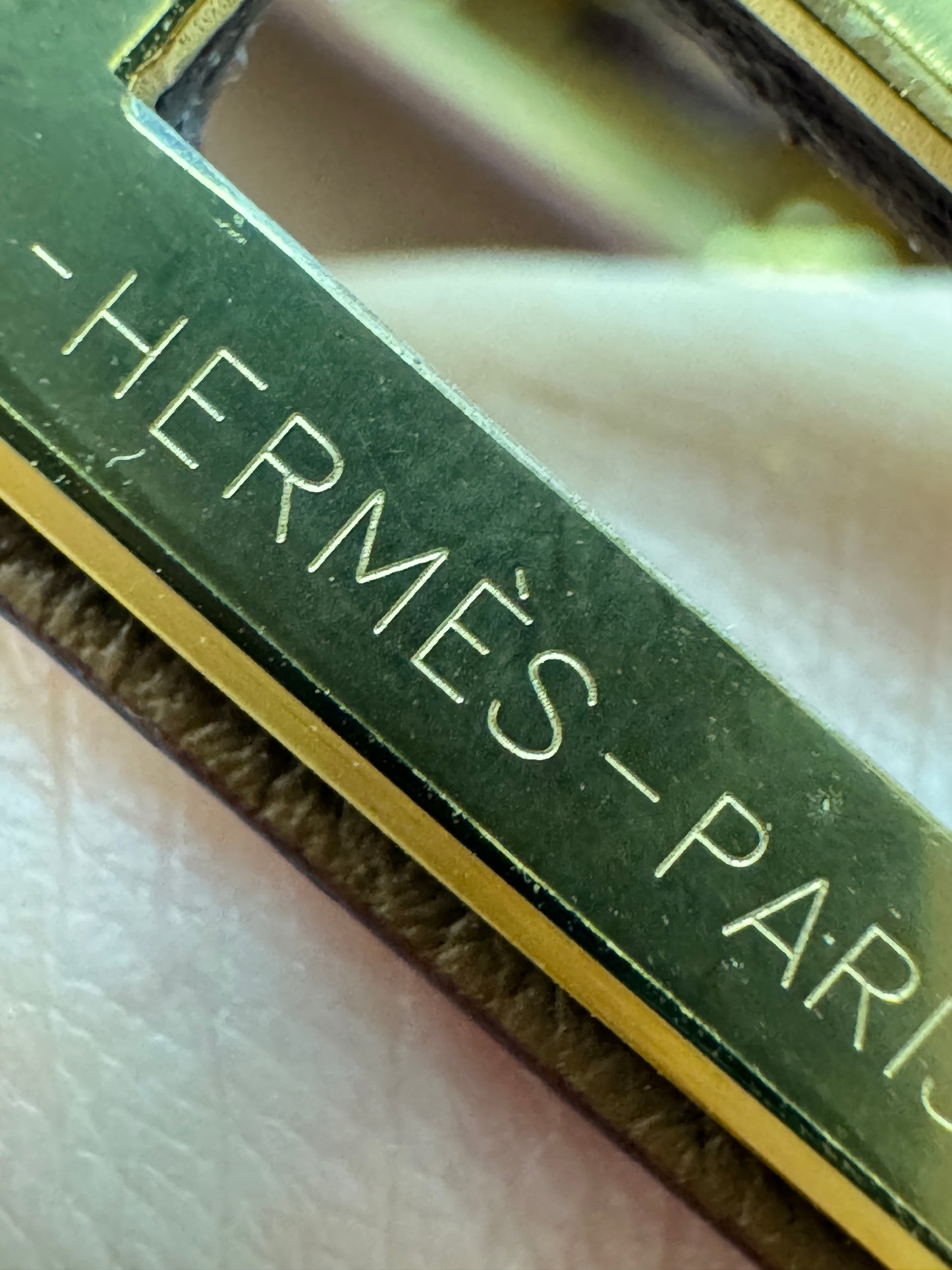 HERMES Kelly Danse 金棕色金扣 Swift Gold GHW