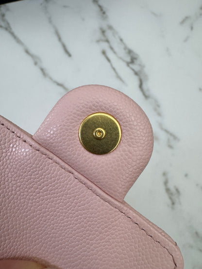 CHANEL Mini 25Bag 26P櫻花粉