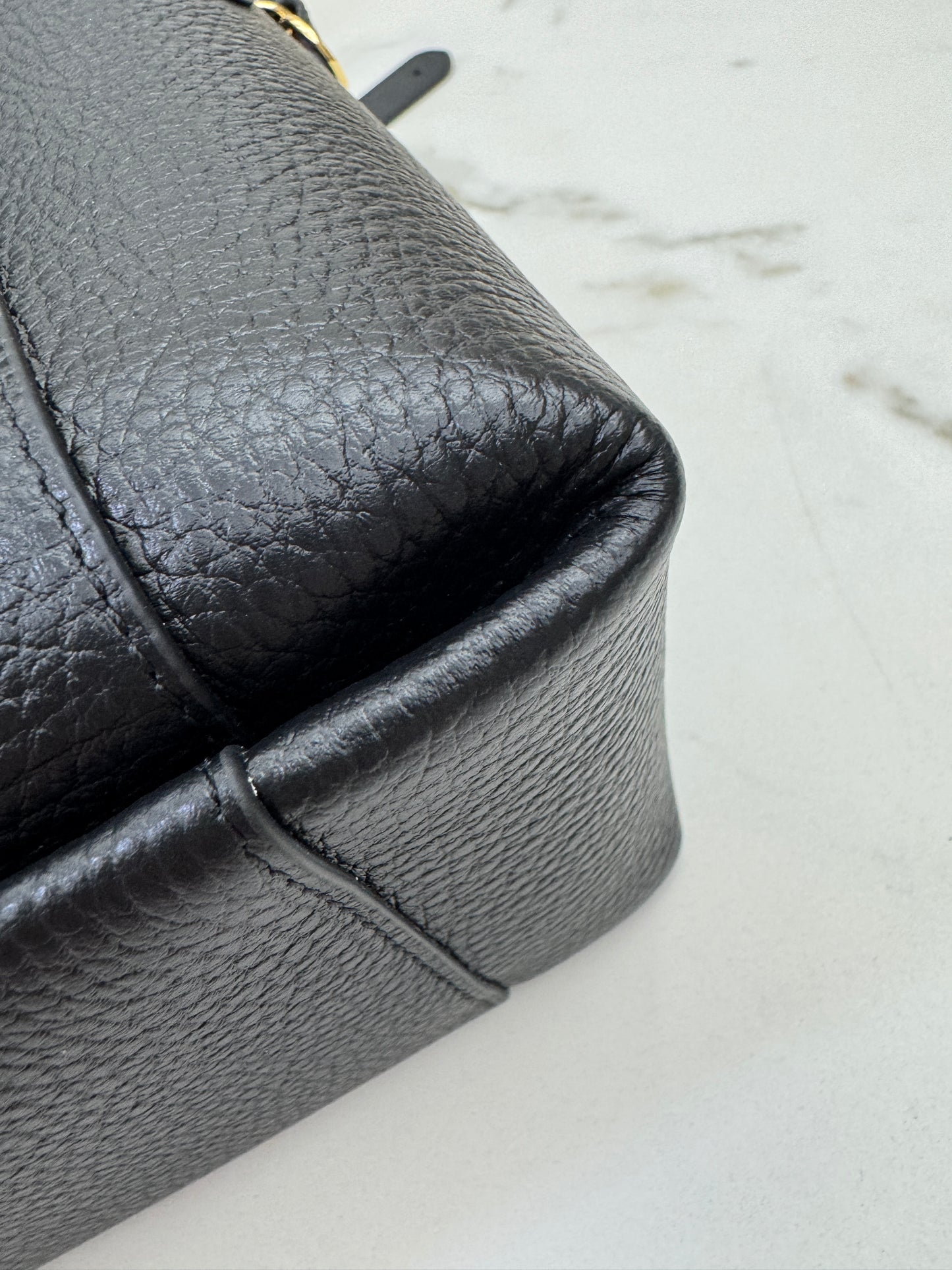 DIOR Signature 全皮小水桶