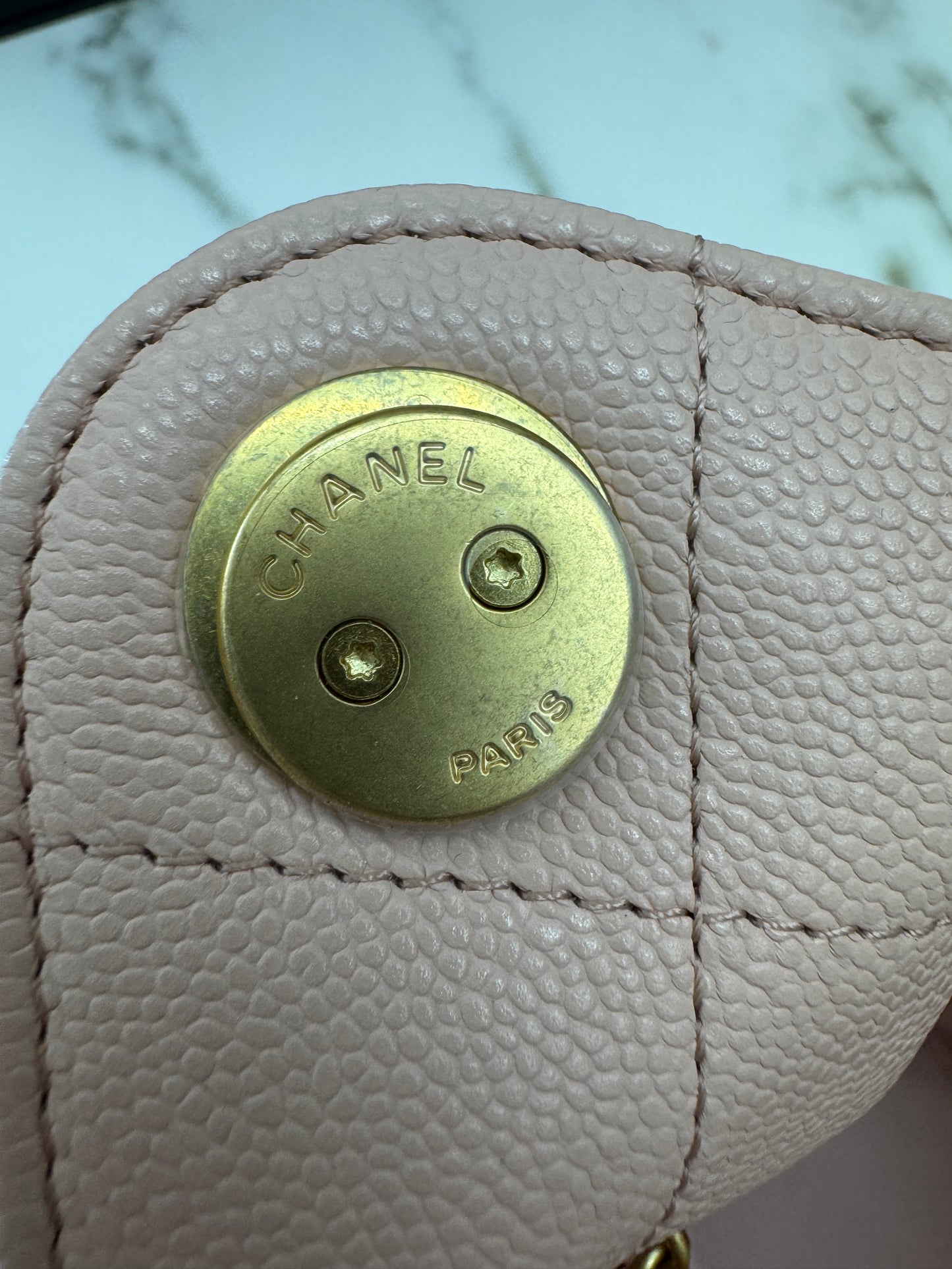 CHANEL Mini 25Bag 26P櫻花粉