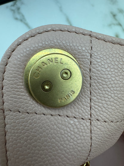 CHANEL Mini 25Bag 26P櫻花粉