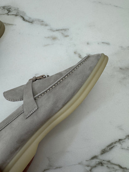 LORO PIANA Summer Walk Loafer 珍珠灰