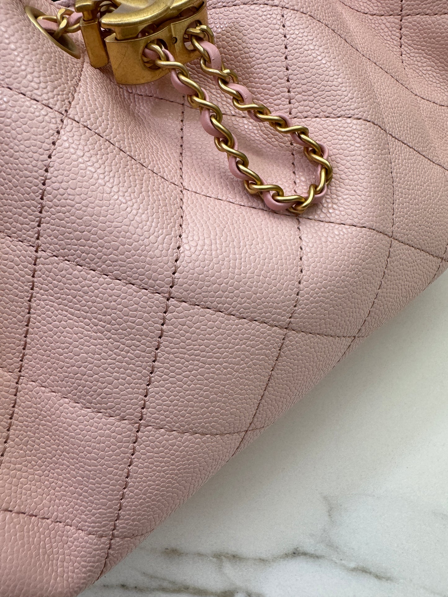 CHANEL Mini 25Bag 26P櫻花粉