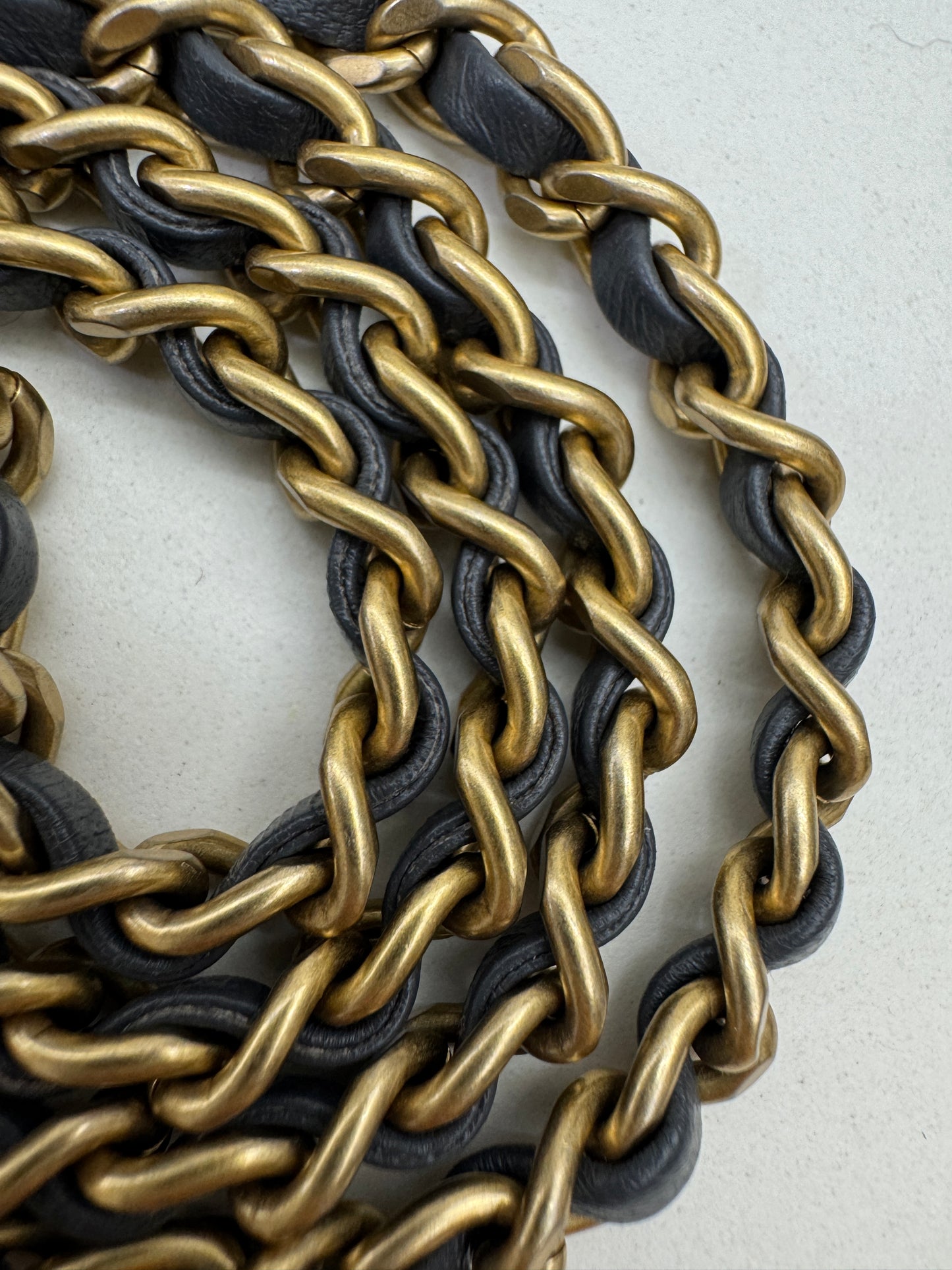 CHANEL 金球 Mini CF20 石墨灰 深灰羊皮