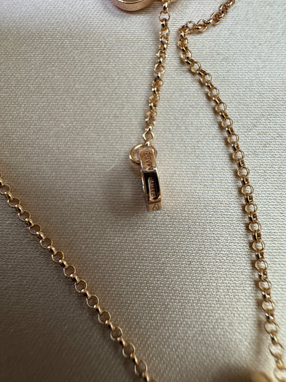 BVLGARI B Zero 玫瑰金項鏈